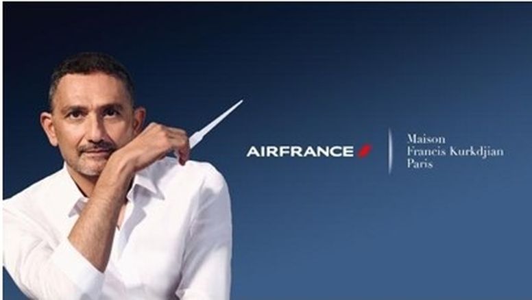 Air France lanzó su fragancia de la mano de Francis Kurkdjian.