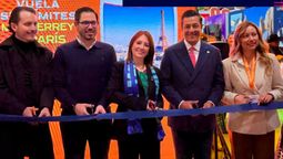 Autoridades de Aeroméxico y Monterrey en Fitur 2026, donde se presentó el vuelo Monterrey-París.