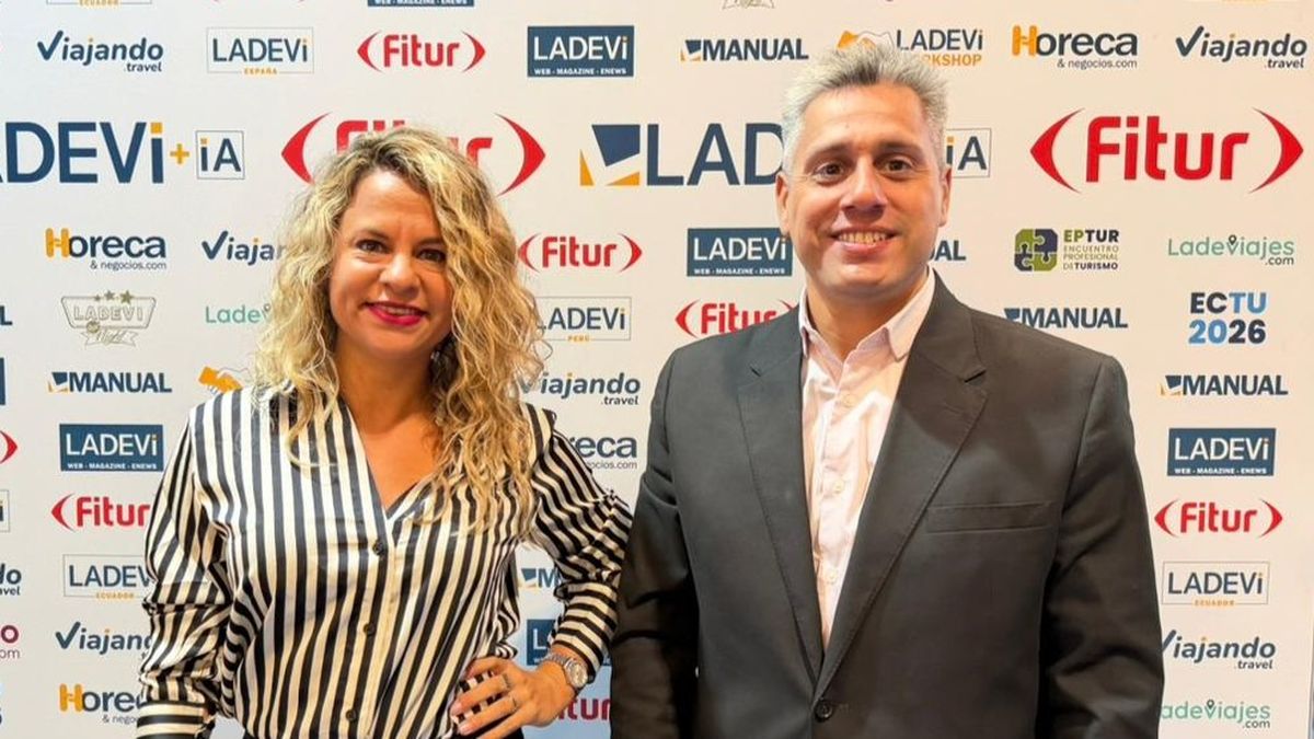 Coris: Silvana Carbonell, gerente comercial del Interior; junto a Leandro Cardozo, gerente comercial AMBA.