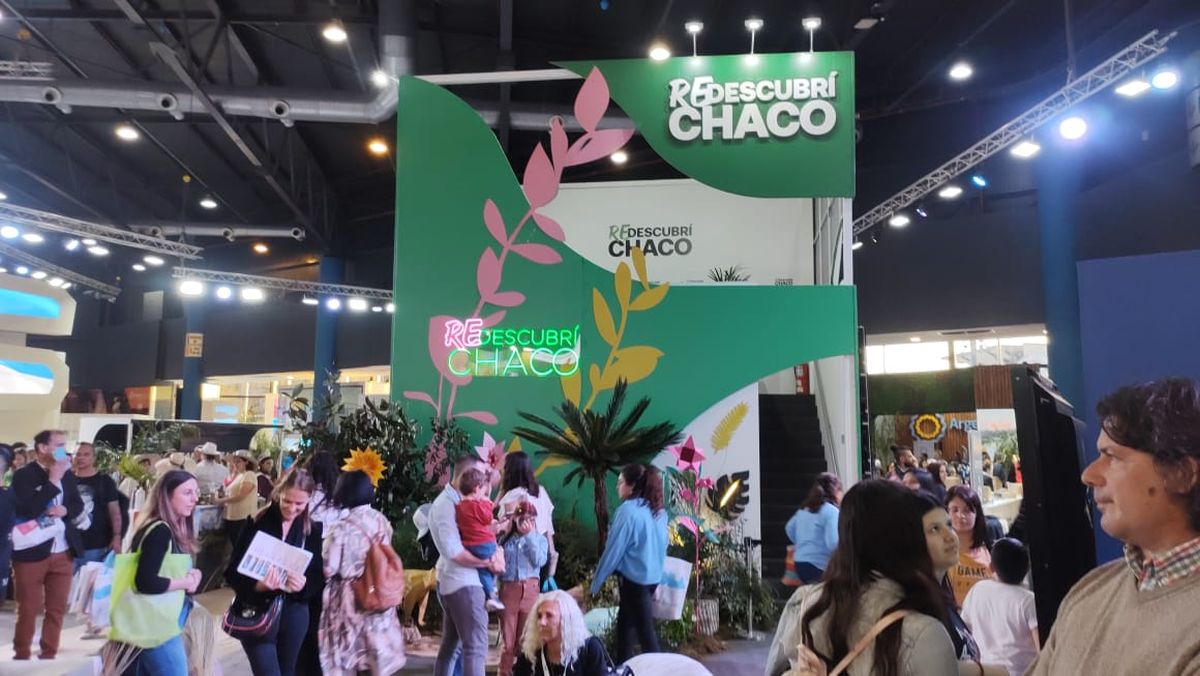 El stand de Chaco en La Feria Internacional de Turismo de América Latina 2022.