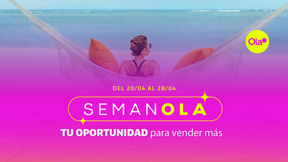 Ola presentó su SemanOLA, que se extenderá hasta el 28 de abril.