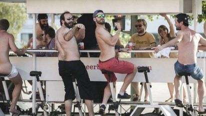 Una despedida de soltero en Sevilla.