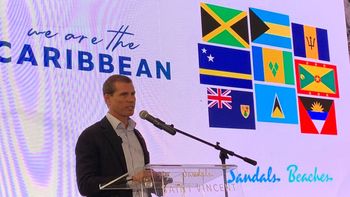 Adam Stewart, CEO de Sandals Resorts International, agradeció el apoyo de los agentes de viajes, su principal aliado comercial.
