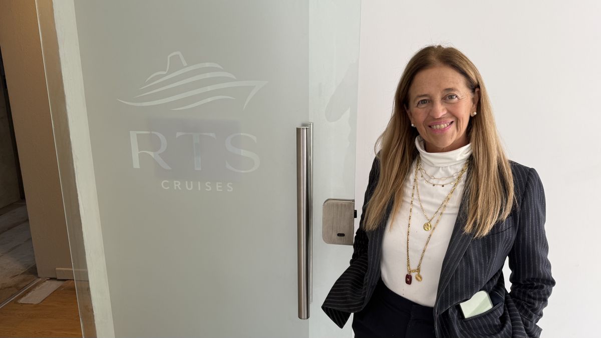 Claudia Lamesa, socia gerente de RTS Cruises.