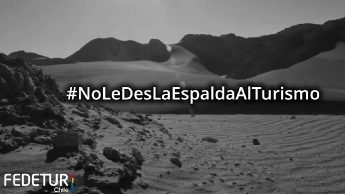 Gremios lanzaron la campaña #NoLeDesLaEspaldaAlTurismo.