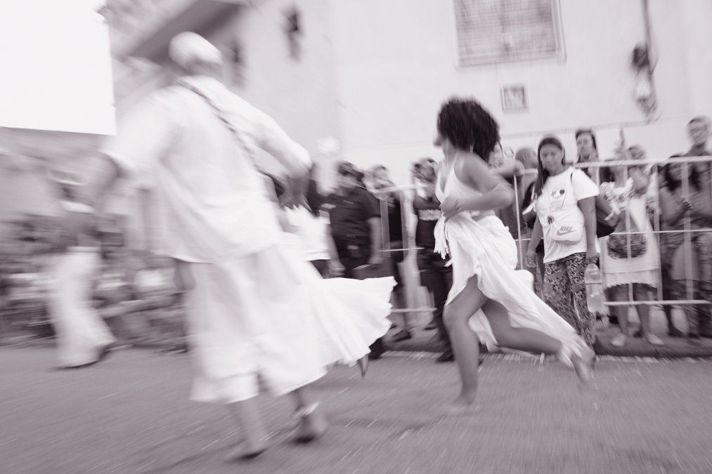 Algunos de los momentos previos al desfile.&nbsp;