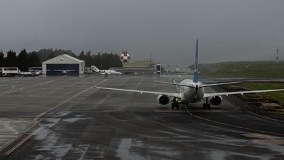 Avión de Air Europa en el aeropuerto de A Coruña.