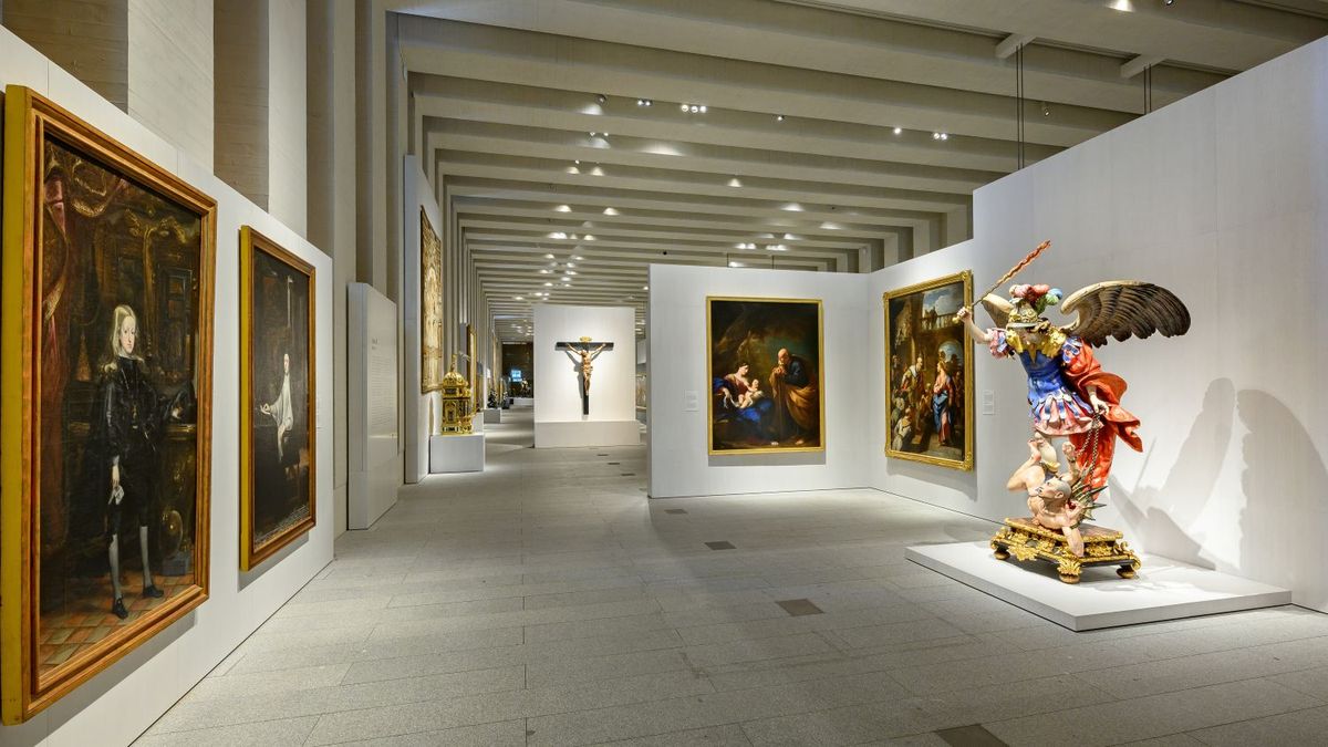 El Museo Galería de las Colecciones Reales está situado en Madrid, España.
