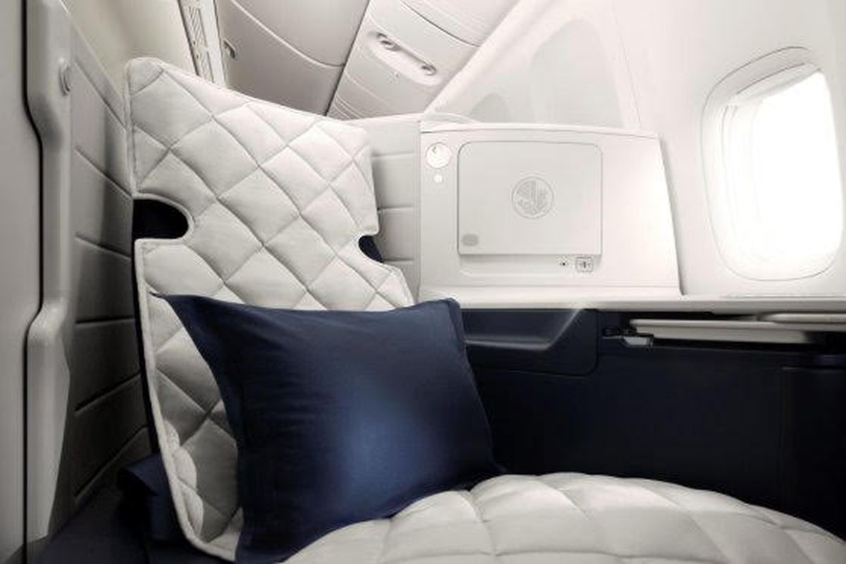 El innovador cubre colchón de Business Class de Air France lleva el sello de Sofitel MY BED.