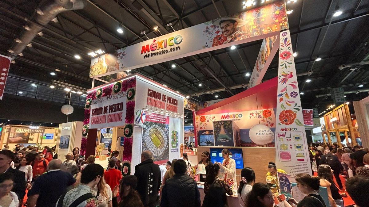 El stand de México en FIT 2025. El stand de México en FIT 2025.