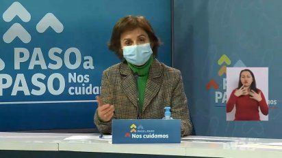 Subsecretaria de Salud Pública, Paula Daza.&nbsp;