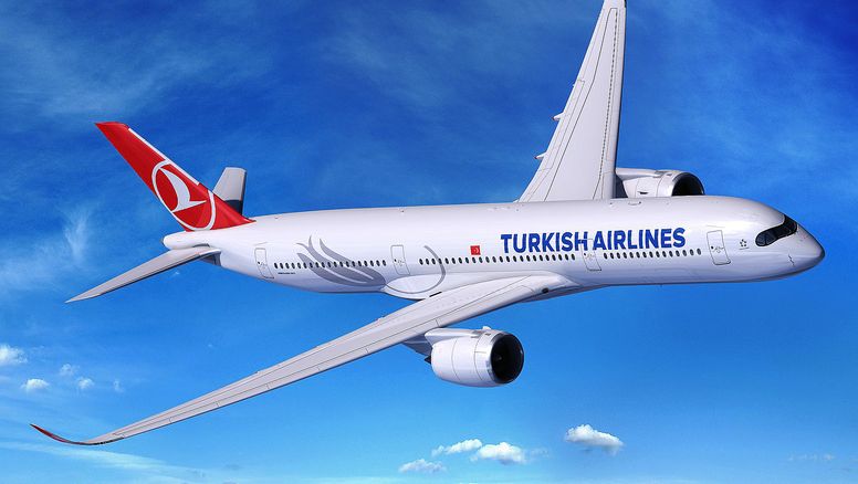 Turkish operará sus vuelos en la ruta Estambul-San Pablo-Santiago con aviones Airbus A350-900, equipados con 324 asientos.
