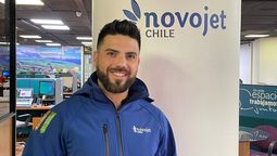 Raúl Molina, gerente comercial de Novojet Chile. 