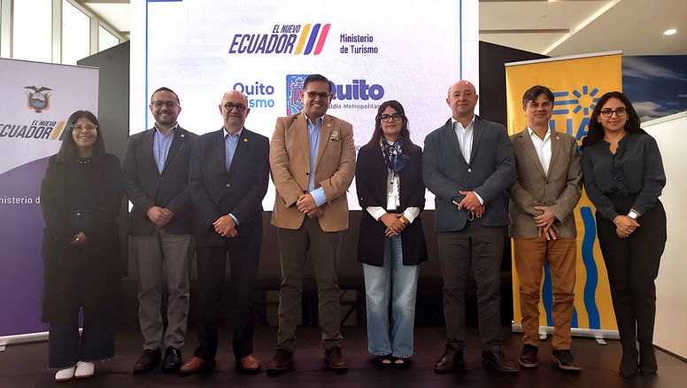 El evento de marca país contó con la presencia de Mateo Estrella, ministro de Turismo, y representantes de Ahotec, Agrepi, Captur y Quito Turismo.&nbsp;