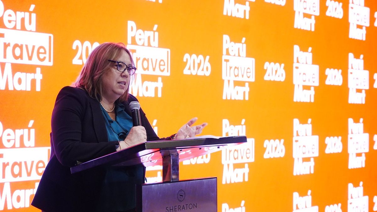 La viceministra de Mincetur, Aracelly Laca, destacó la evolución del Perú Travel Mart y la diversidad de experiencias turísticas del destino.