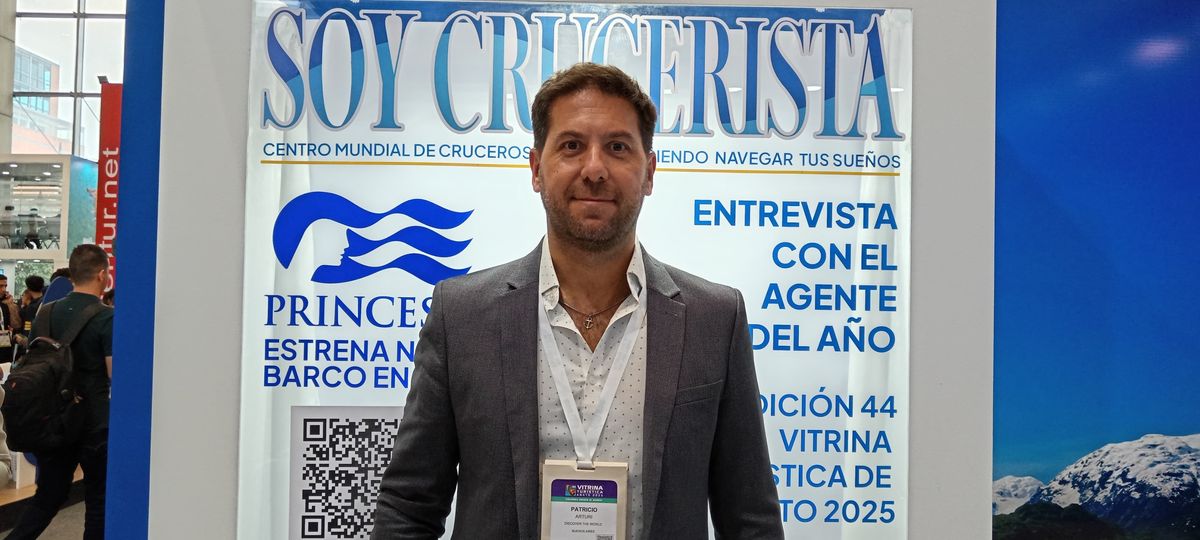 Particio Arturi, gerente regional de Ventas de Discover Cruises.