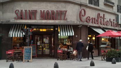 Buenos Aires: SaintMoritz era, en sus inicios, una confitería a la que acudía Jorge Luis Borges.&nbsp;