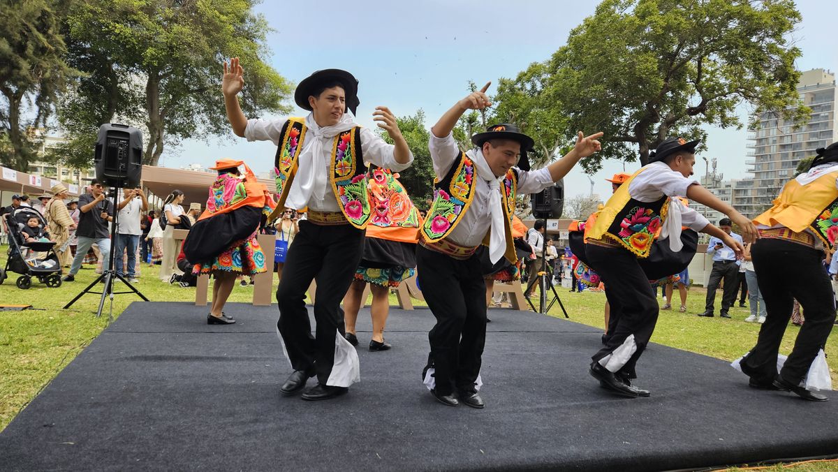 Al ritmo de huayno se anim&oacute; la Fiavit 2026.