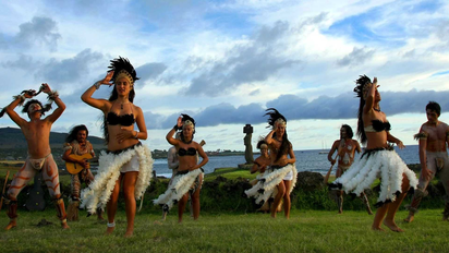 Rapa Nui celebra su tradicional fiesta Tapati.&nbsp;