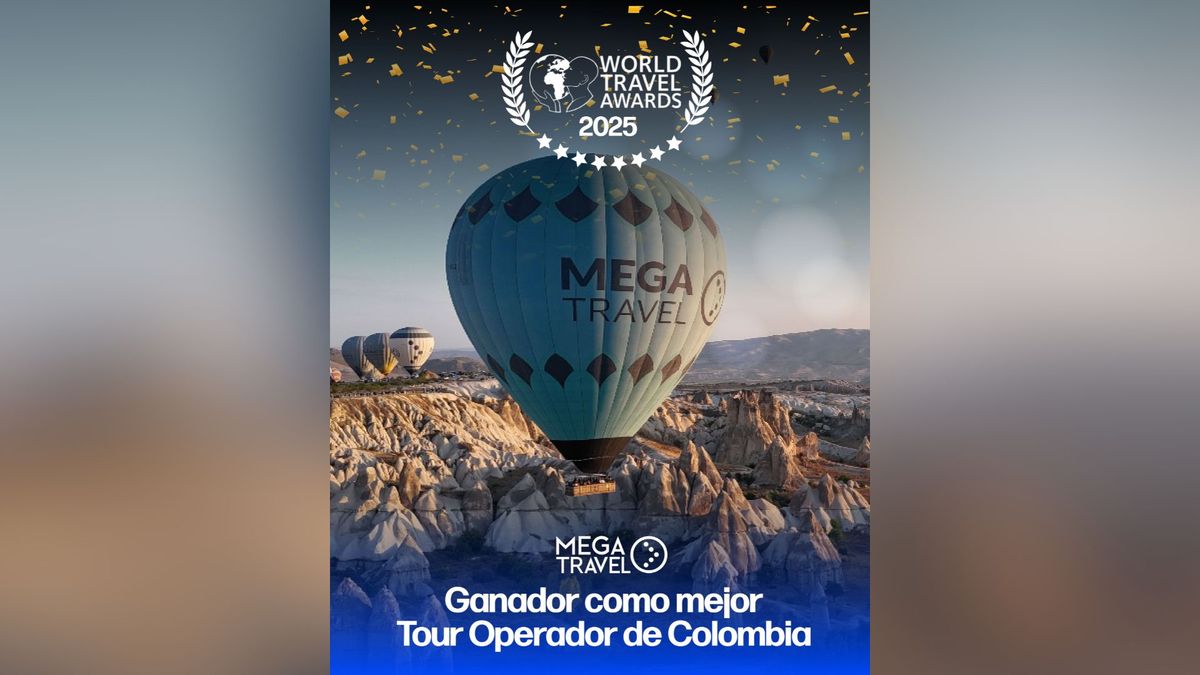 Mega Travel recibe galardón en la categoría Mejor Tour Operador de Colombia, en los World Travel Awards.
