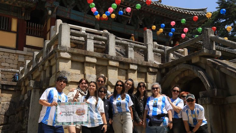 Uno de los grupos operados por My Asia Tours.