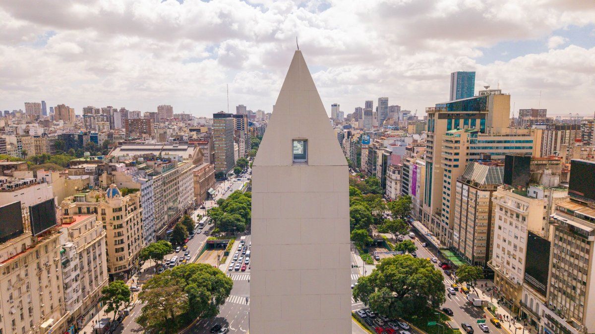 Buenos Aires: El Mirador Obelisco abre las puertas al público por primera vez.