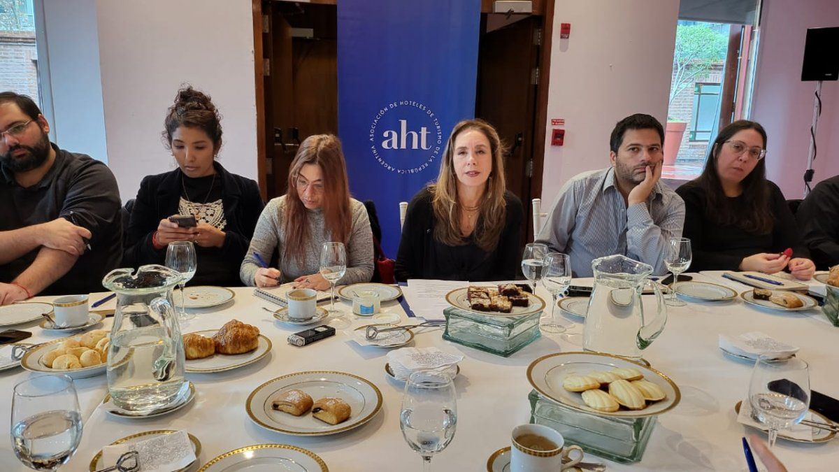 La presidenta de la Asociación de Hoteles de Turismo (AHT), Gabriela Ferrucci.