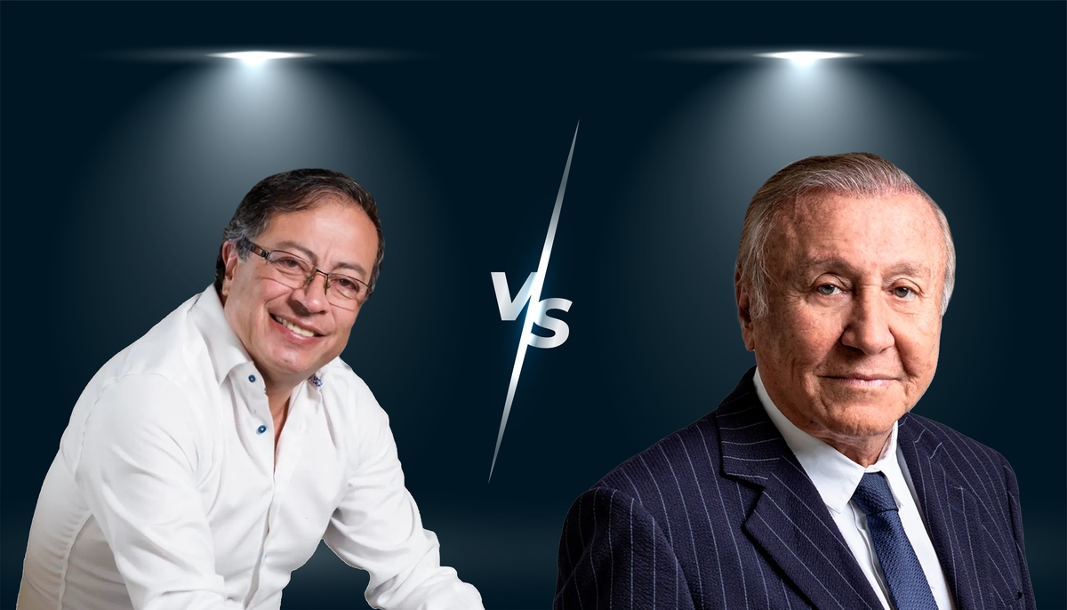 Gustavo Petro y Rodolfo Hernández se disputan la presidencia de Colombia 2023-2026.
