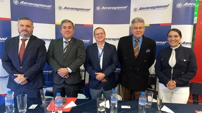 Aeroregional inauguró vuelo directo Quito-Lima, con el apoyo de Maxitravel y PromPerú