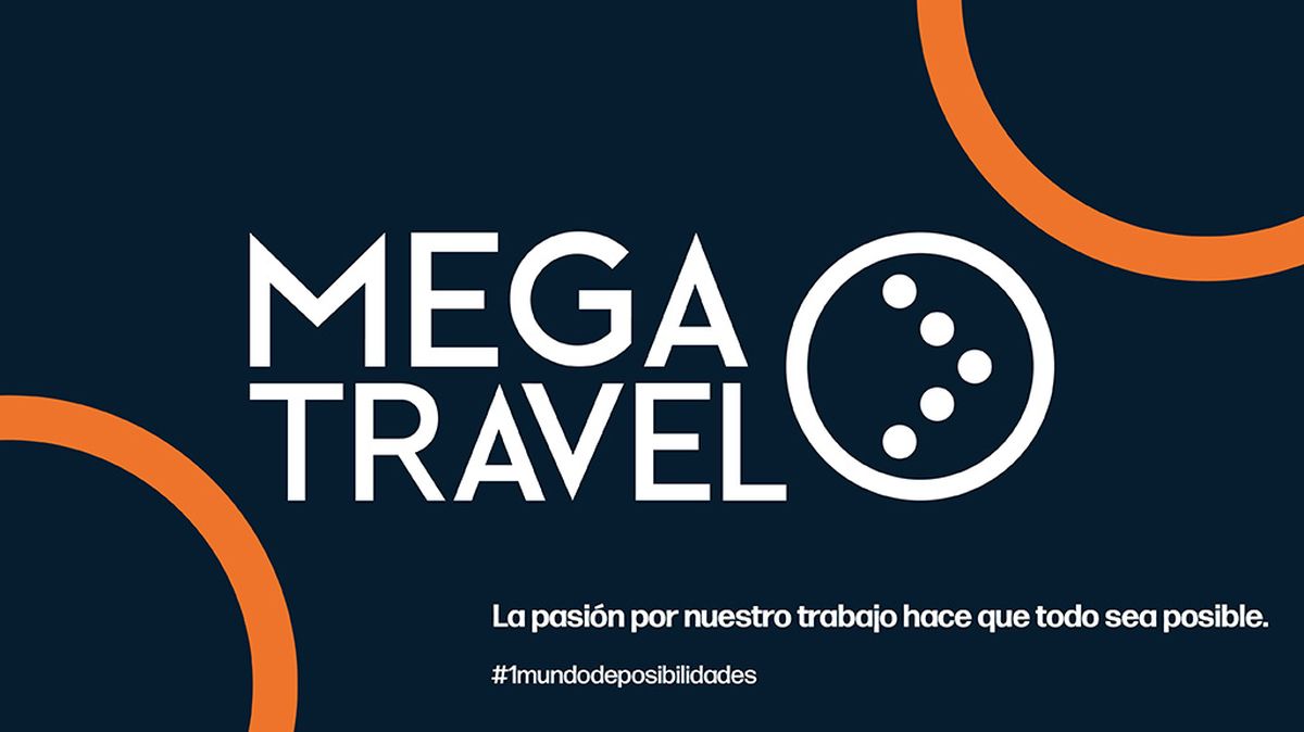 Nueva identidad corporativa de Mega Travel.