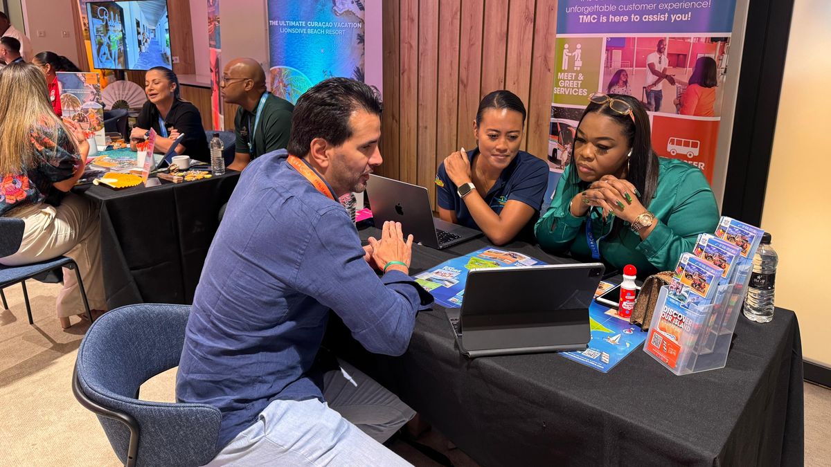 Reuniones uno a uno en el marco del Latin American Trade Symposium. 