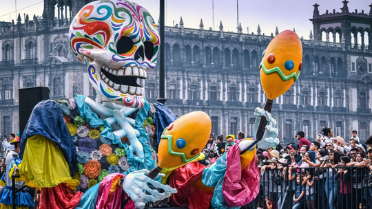 El Gran desfile de Día de Muertos es uno de los eventos más esperados.