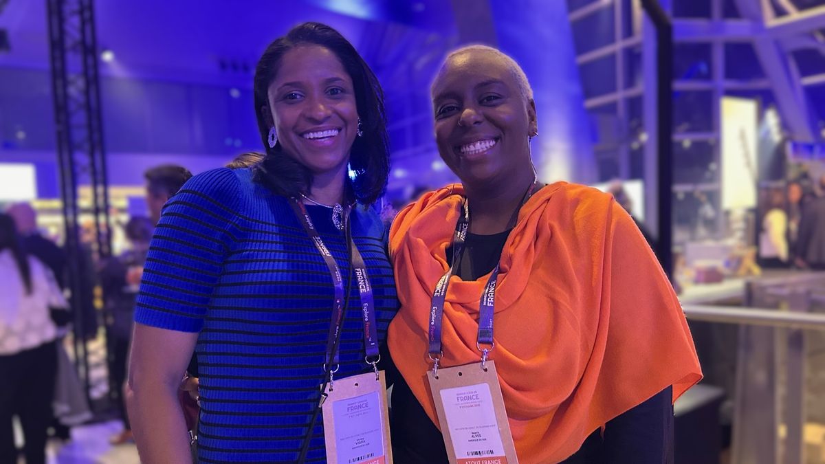 Atout France: Shirley Vieira y Beatriz Alves.