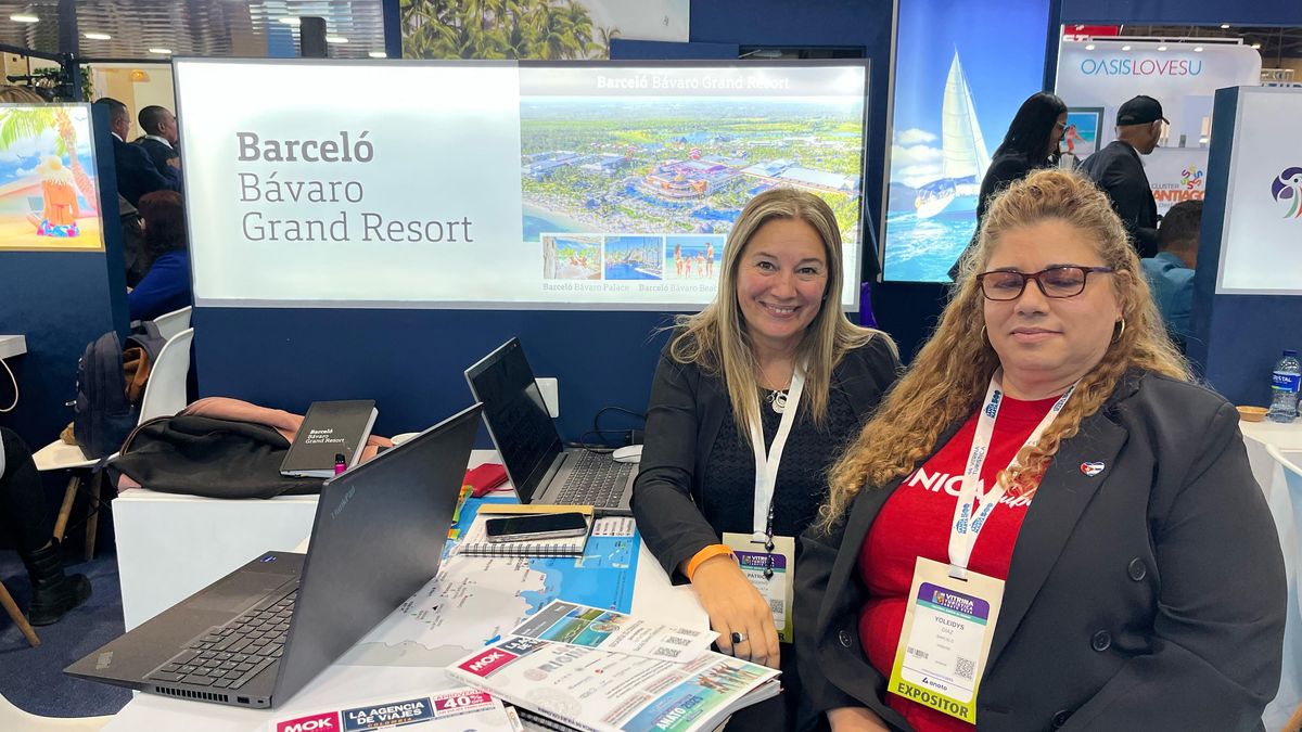 Patricia Giordano y Yoleidys Díaz, de Barceló.