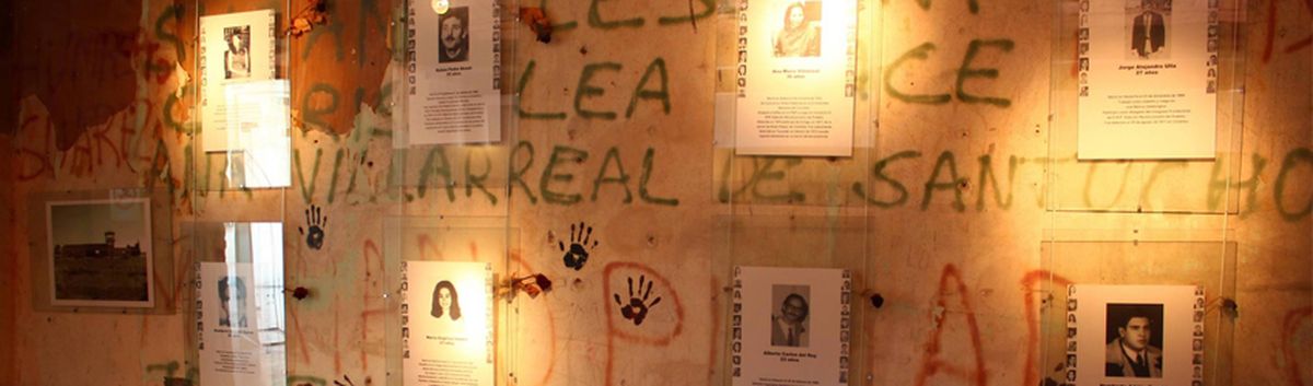 Uno de los salones del Centro Cultural por la Memoria que conmemora el asesinato de los 19 militantes.&nbsp;