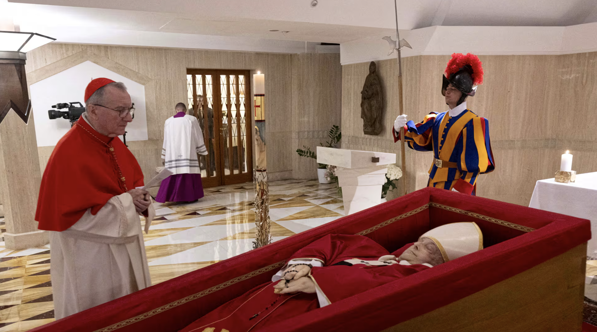 Velatorio del Papa Francisco.