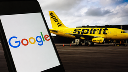 Google desembolsa US$ 10 millones por los datos de Spirit Airlines, que utilizará para mejorar sus productos y modelos de inteligencia artificial.