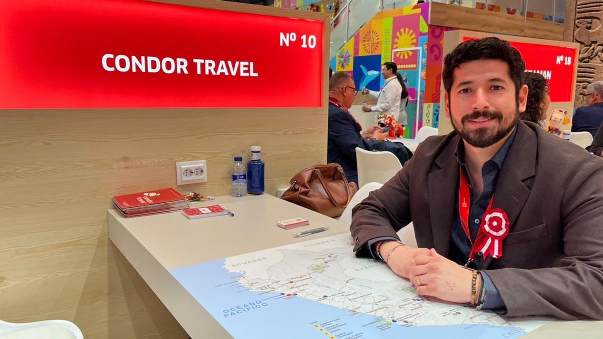 Alfredo Serrano, gerente comercial de Condor Travel.