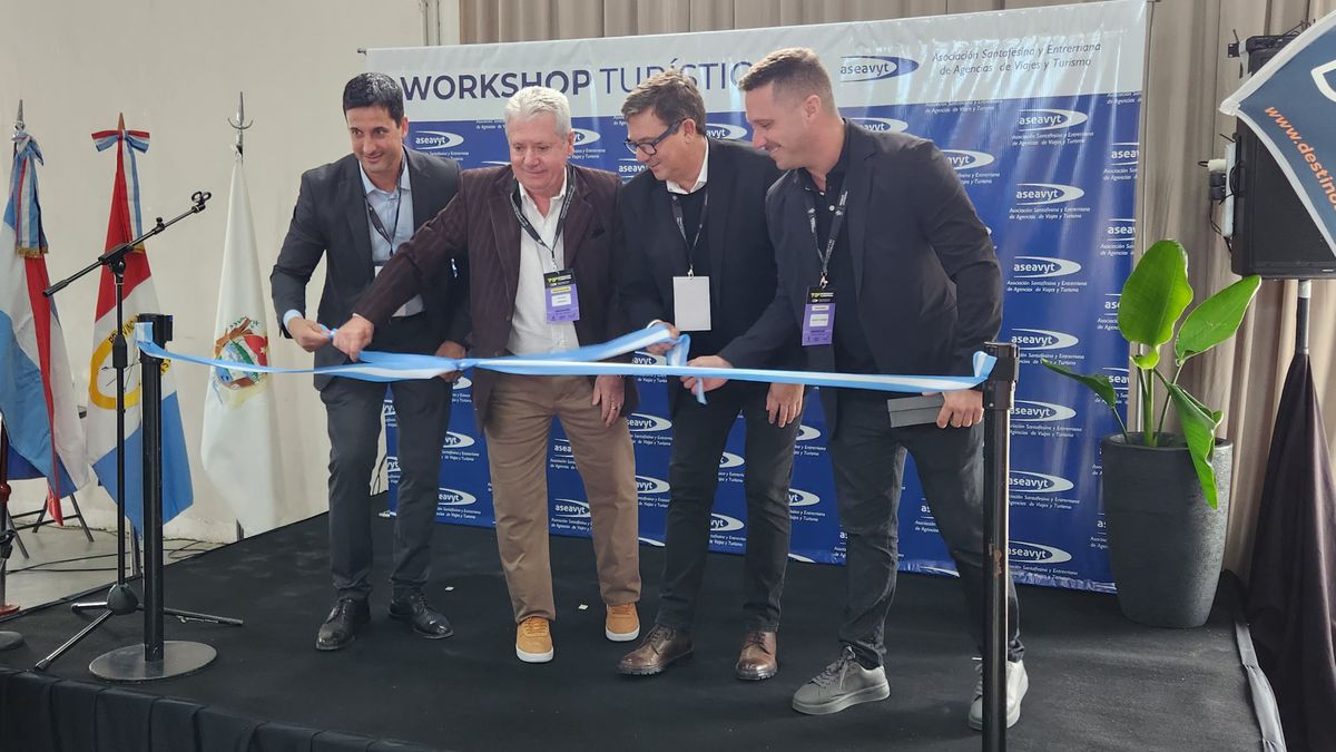 Postal del momento de inauguración de la 73° edición del Workshop de Aseavyt.