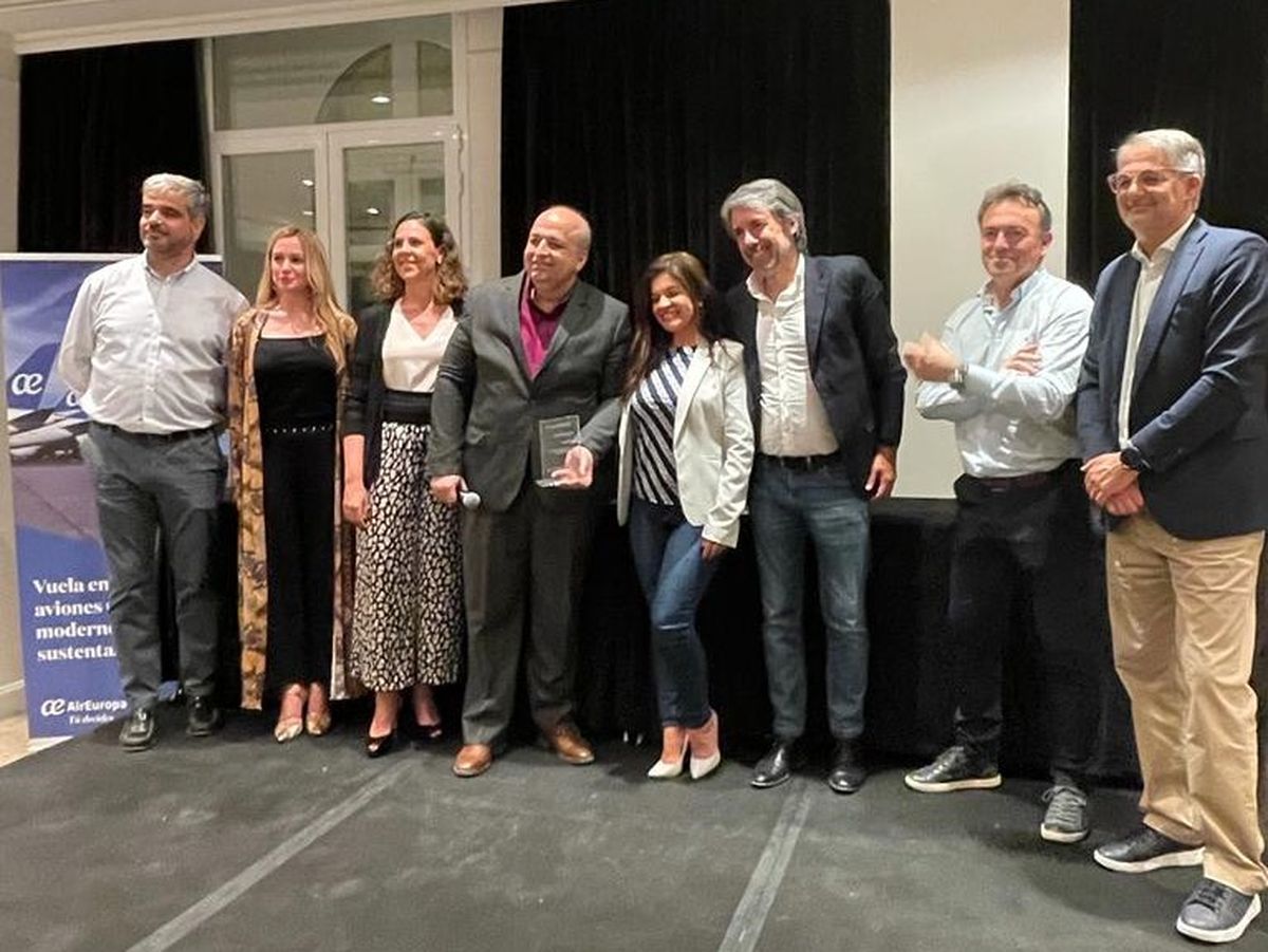 Premiación de Air Europa en Madrid.