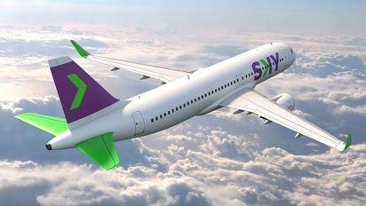 Sky Airline movilizó a 1,9 millones de pasajeros entre Santiago y Lima desde 2019.