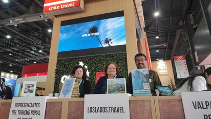 Representantes de Los Lagos venden alojamientos y experiencias personalizadas en la FIT.