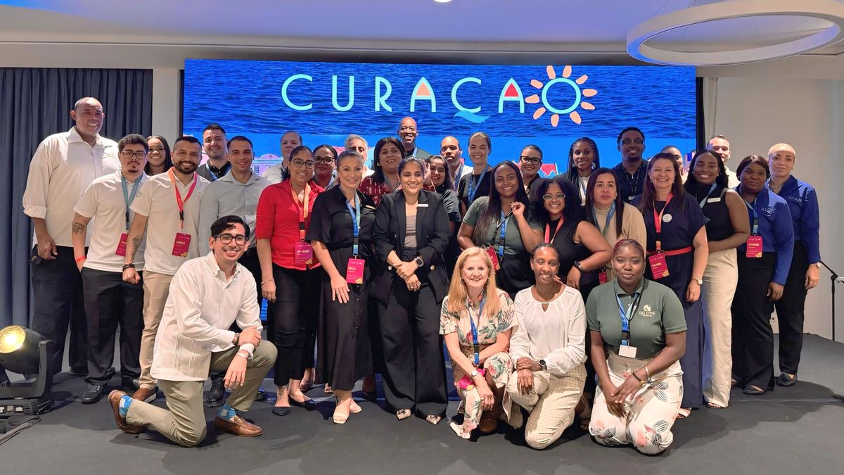 Representantes del sector hotelero en el Latin American Trade Symposium 2025 en Curazao