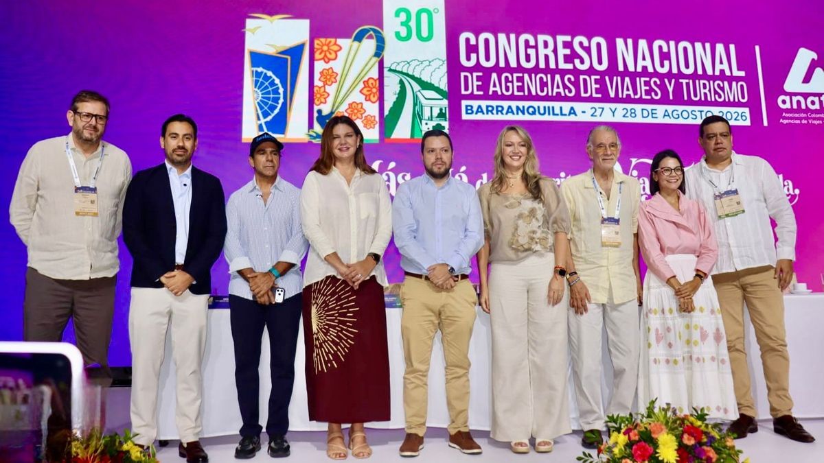 El 30° Congreso Nacional de Agencias de Viajes y Turismo de Anato reunió en Barranquilla a cerca de 1.000 asistentes para analizar los principales desafíos y transformaciones de la industria turística.