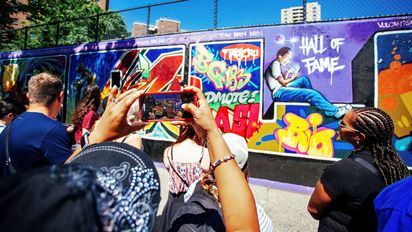 Nueva York es la cuna del hip hop.