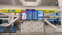 El Aeropuerto de Santiago implementó un nuevo sistema de información de vuelos en la Terminal Nacional.&nbsp;