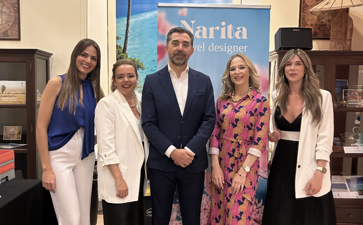 Equipo de Narita Travel Designer, la nueva marca de viajes premium de José Manuel Lastra.