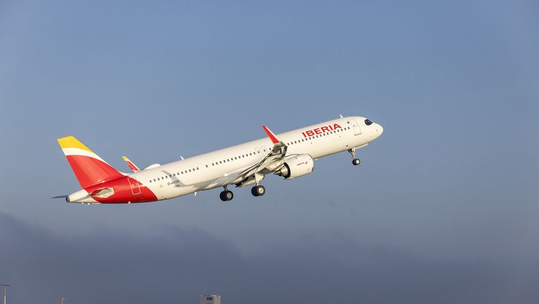 Iberia y uno de sus aviones A321XLR