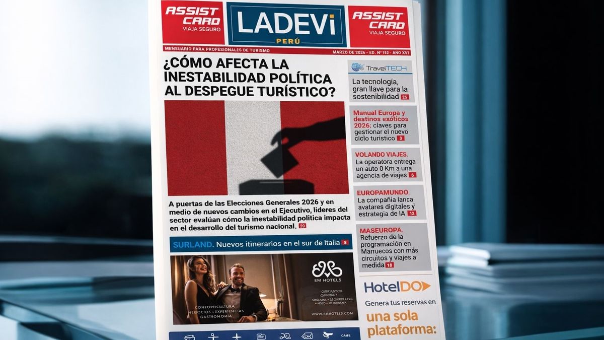Portada de la Revista Ladevi Perú de marzo 2026.