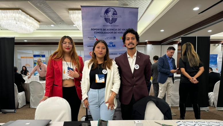 El equipo de la mayorista de turismo Alas Mundiales, llegó por primera vez al Workshop de Ladevi, un evento exclusivo para agencias de viaje, freelance y demás profesionales del turismo.&nbsp;